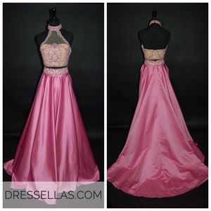 Sale!! NWT! Two-piece Pink Prom Dress!